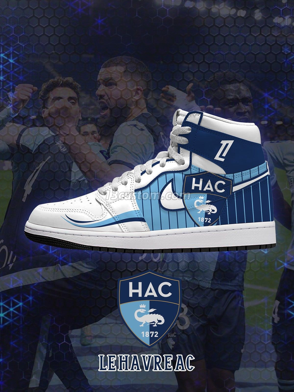 AJ1 H 限量版 Havre客製化 高幫-頂級 運動鞋-V1款