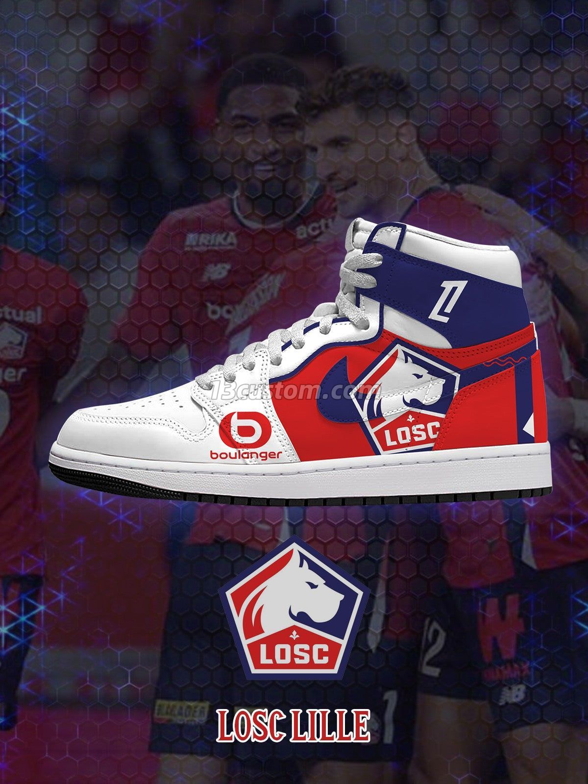 AJ1 H LOSC客製化 高幫-頂級 運動鞋-V1款