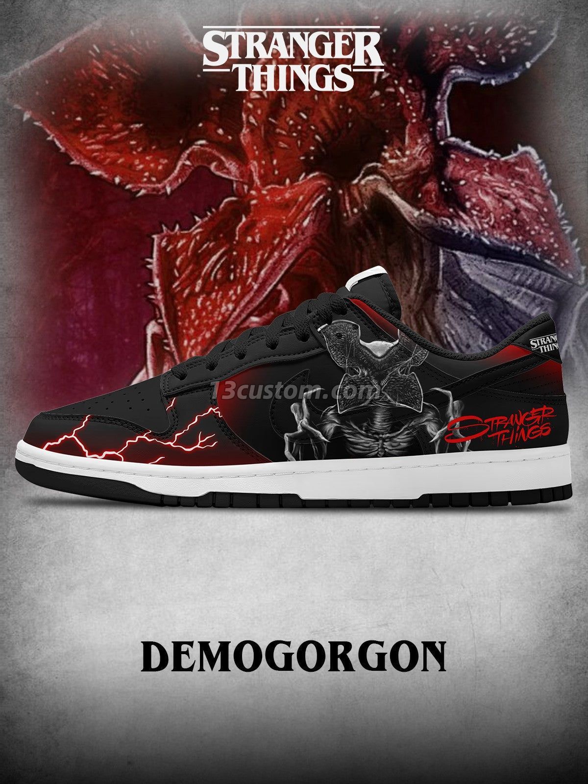 Demogorgon V.1 Custom SB-Style Sneakers
