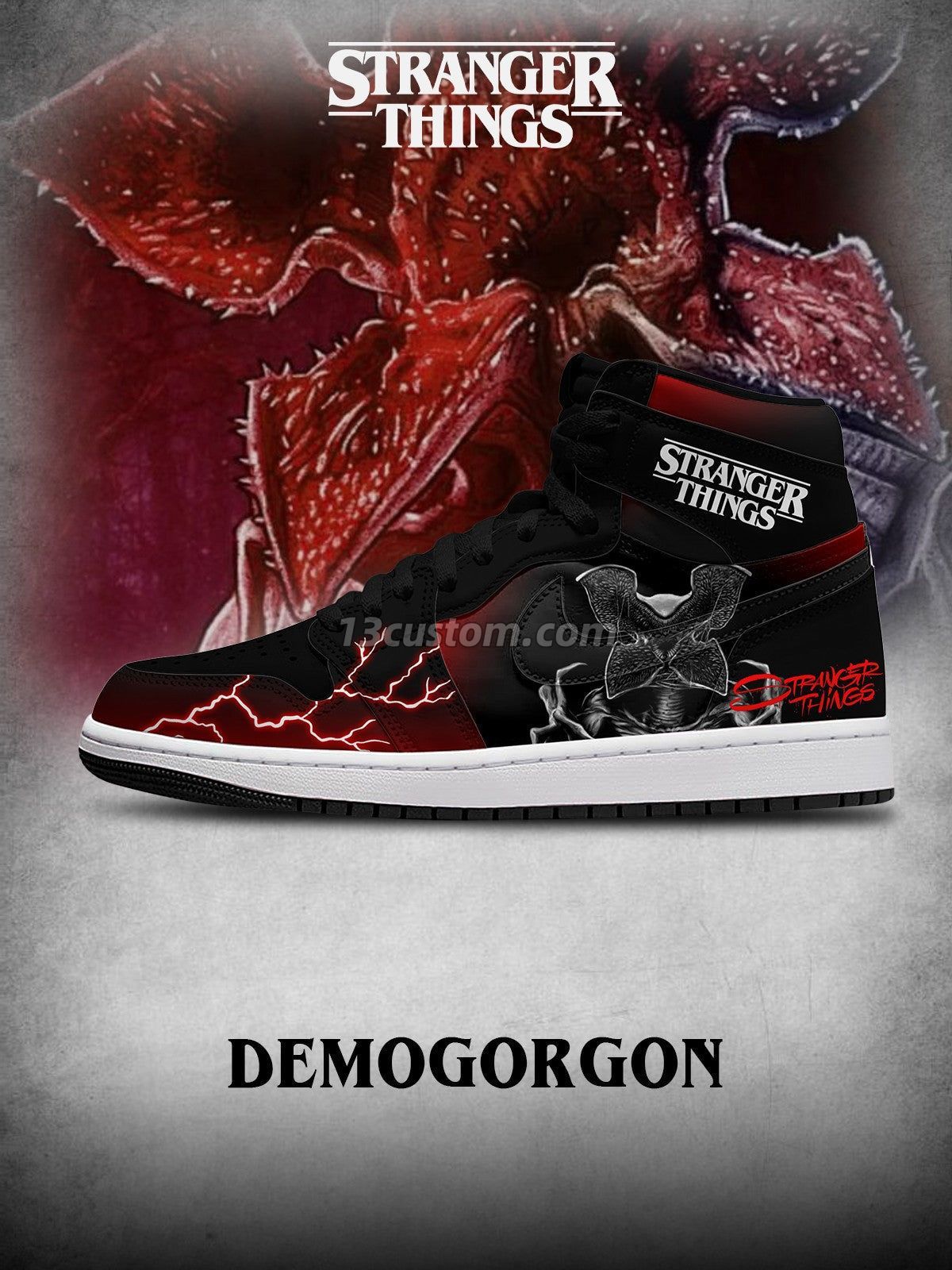 Demogorgon V.1 Custom High-Top Sneakers