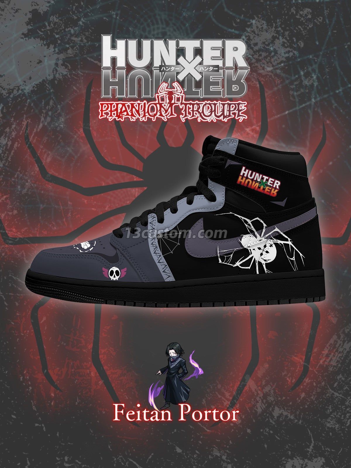 Feitan Portor V.1 Custom High-Top Sneakers