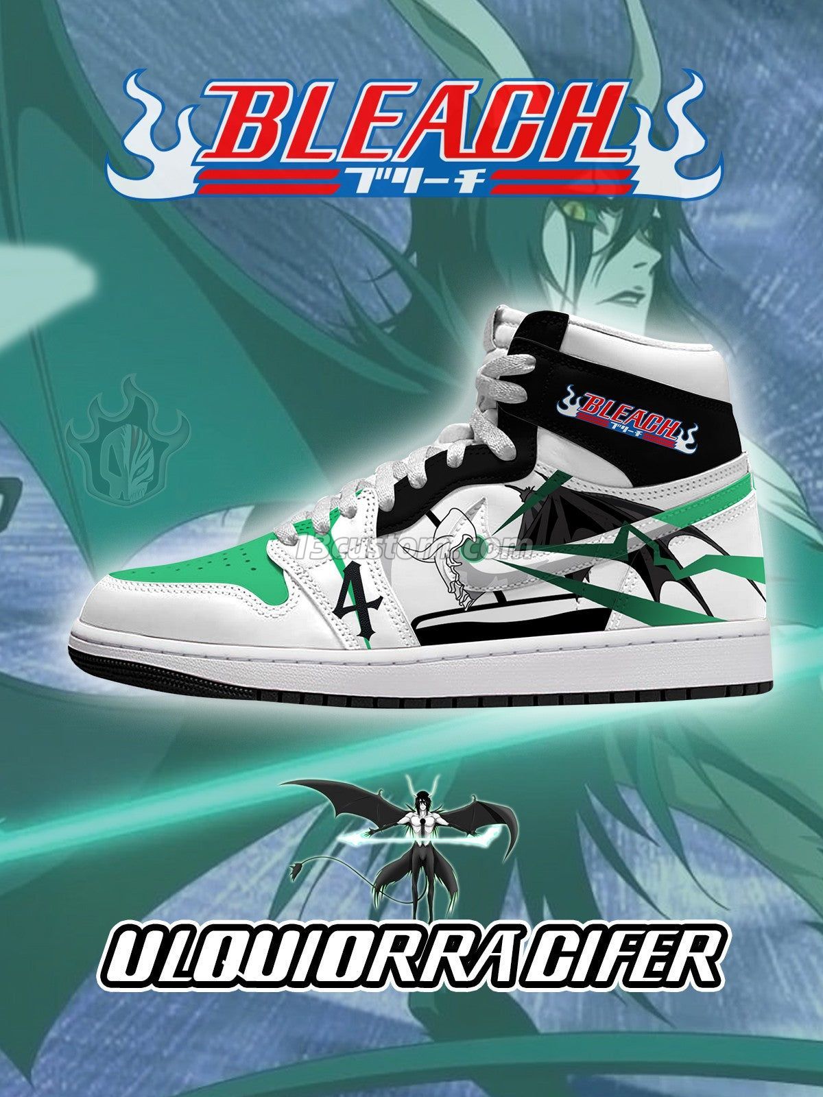 Ulquiorra Cifer V.2 Custom High-Top Sneakers