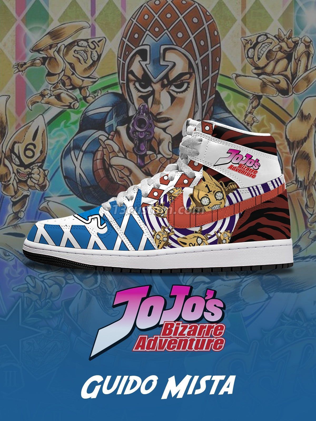 Guido Mista V.2 Custom High-Top Sneakers