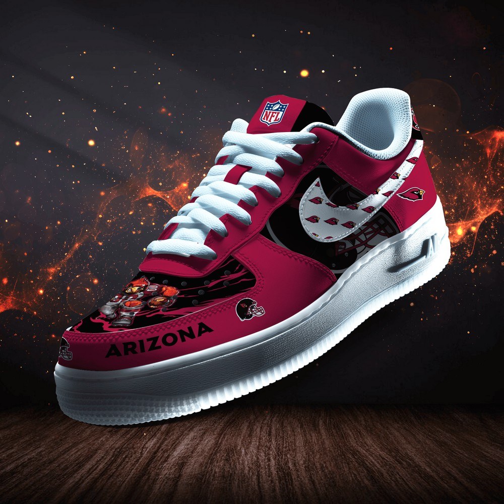 Arizona Cardinals Personalized Version 4 AF1 Shoes