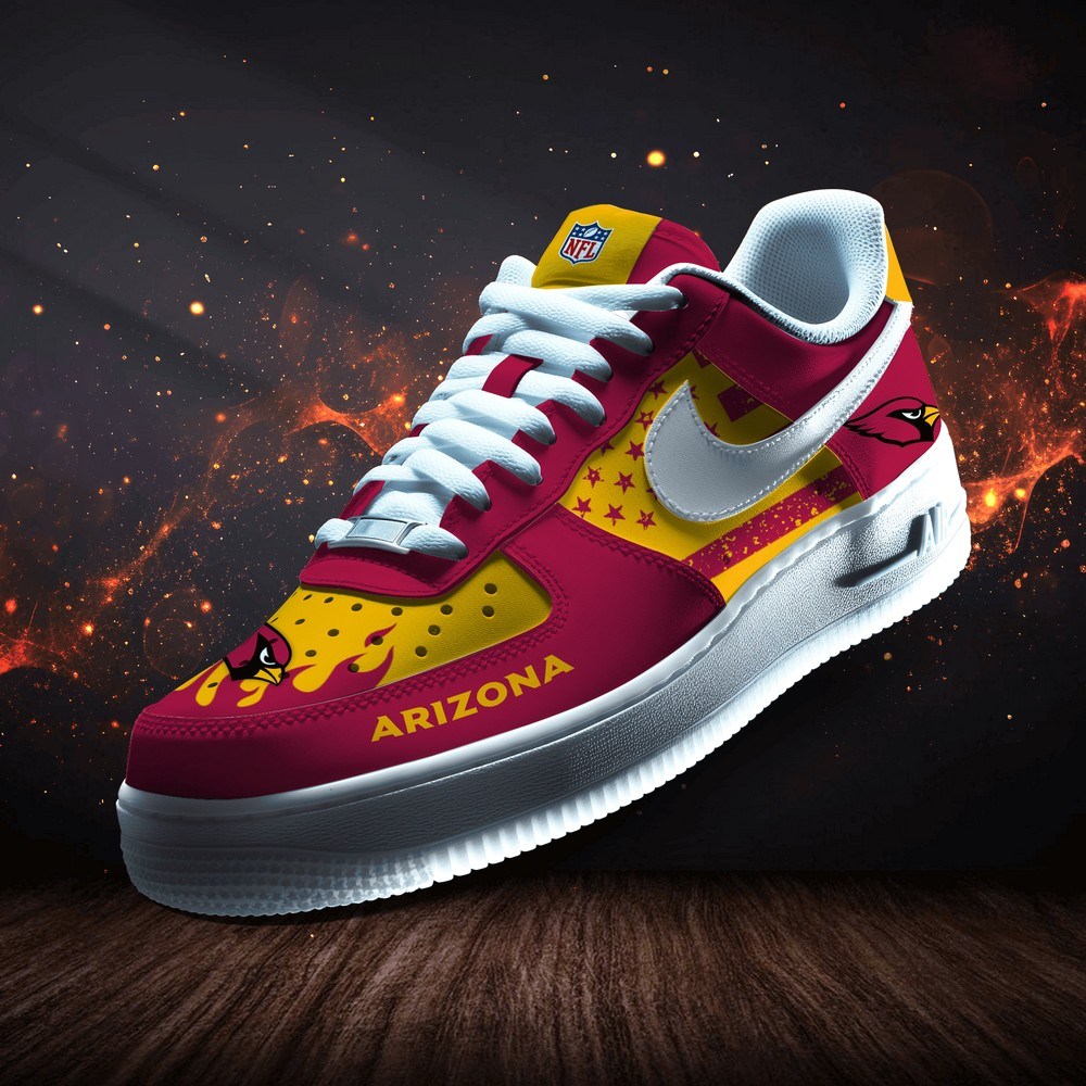 Arizona Cardinals Personalized Version 7 AF1 Shoes