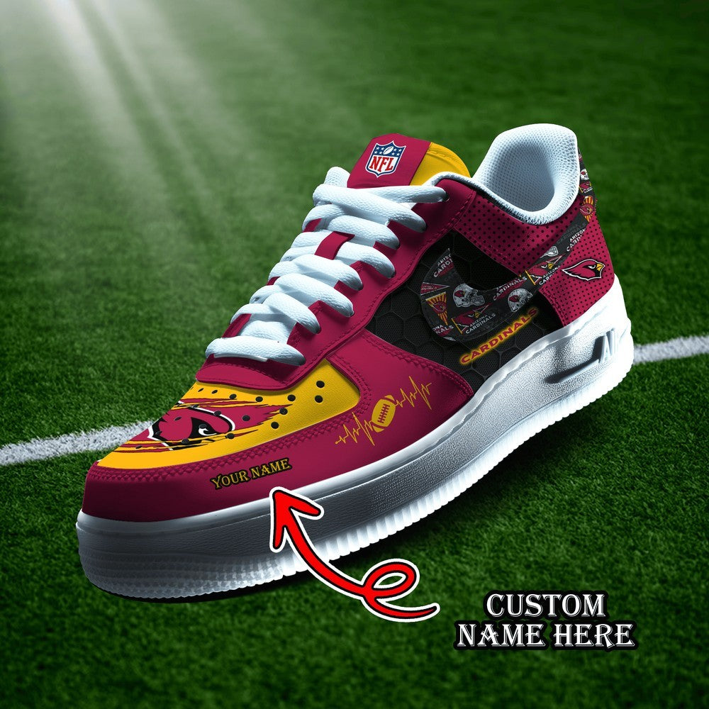 Arizona Cardinals Personalized Version 8 AF1 Shoes