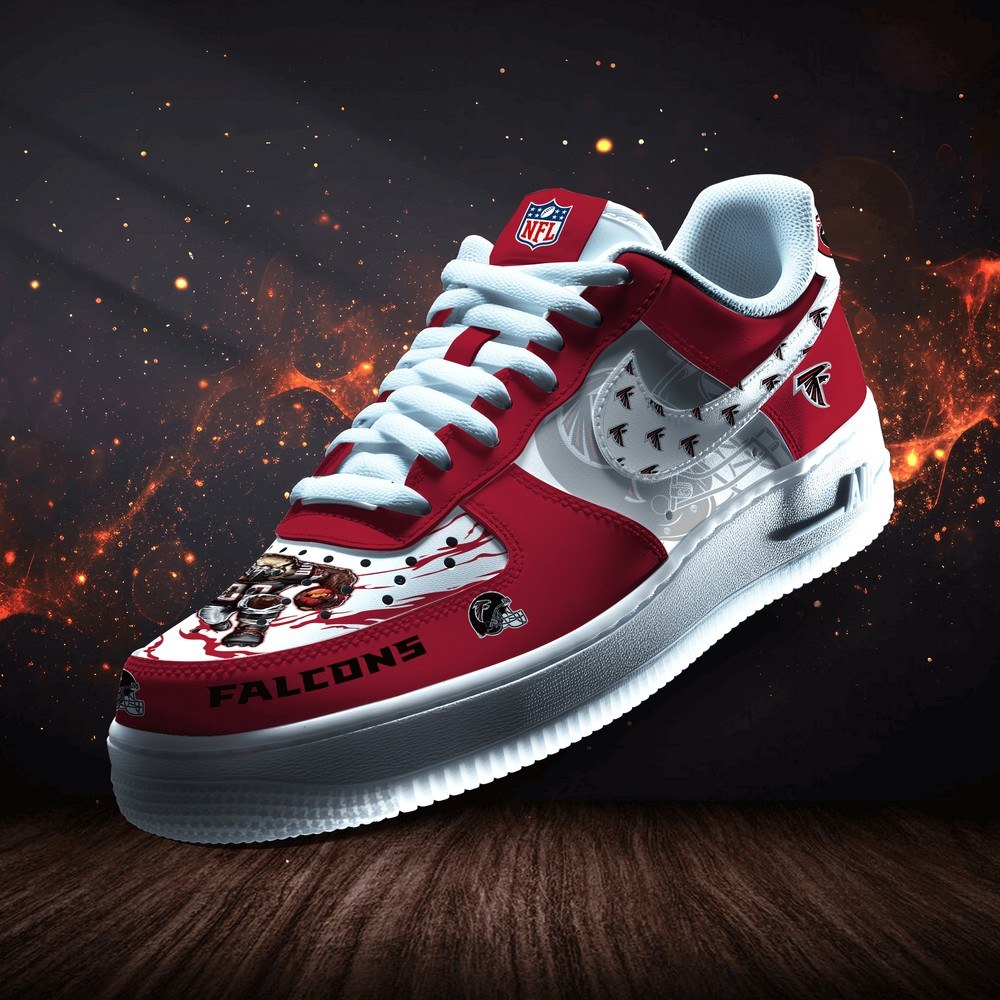 Atlanta Falcons Personalized Version 4 AF1 Shoes