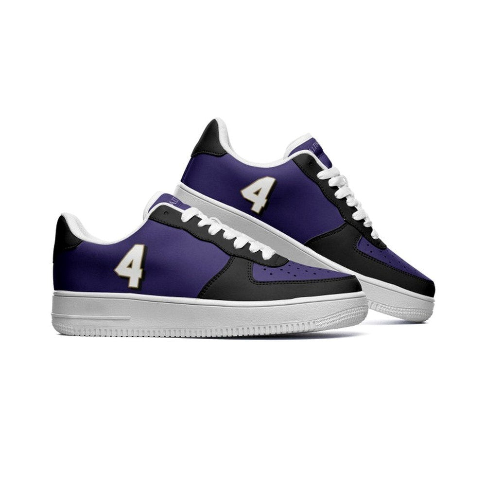 Baltimore Ravens Flag NAF Shoes