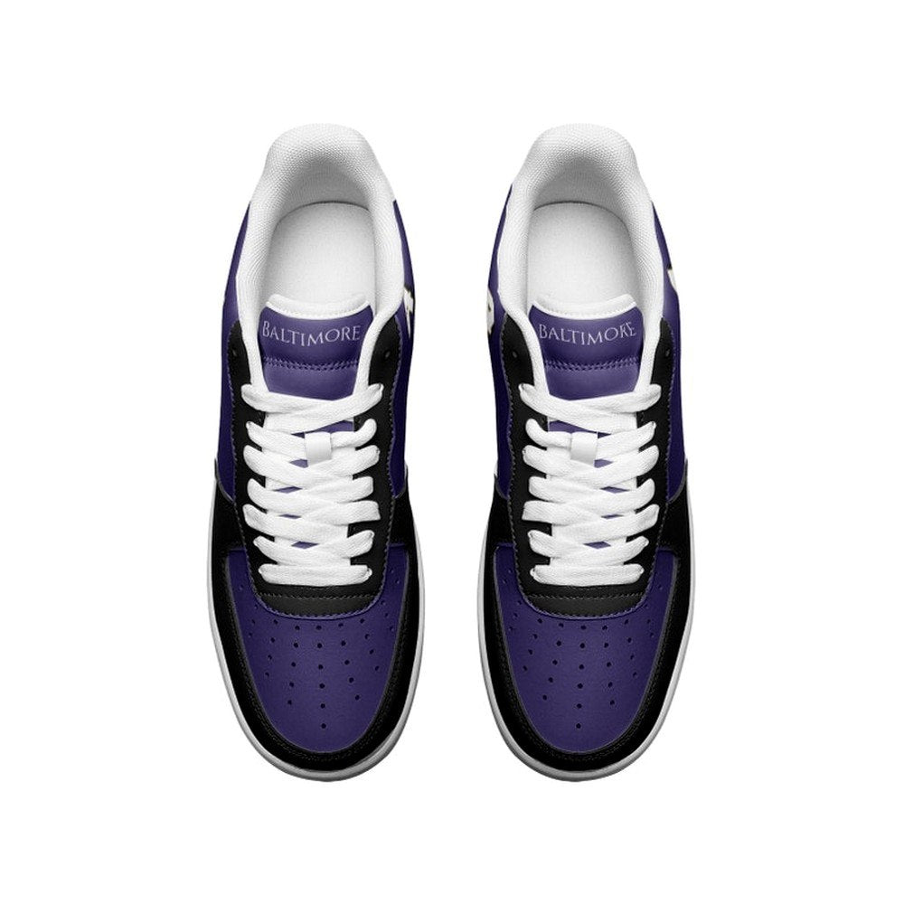Baltimore Ravens Flag NAF Shoes