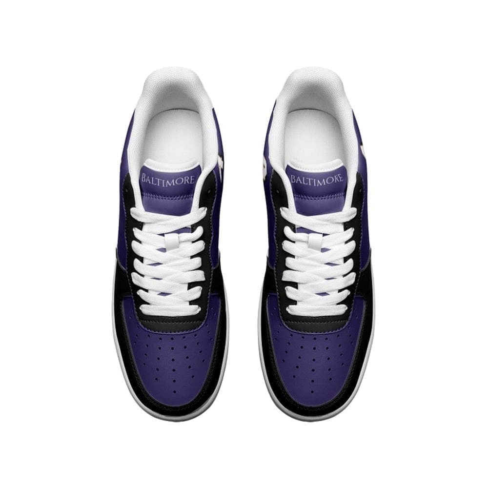 Baltimore Ravens Flag NAF Shoes