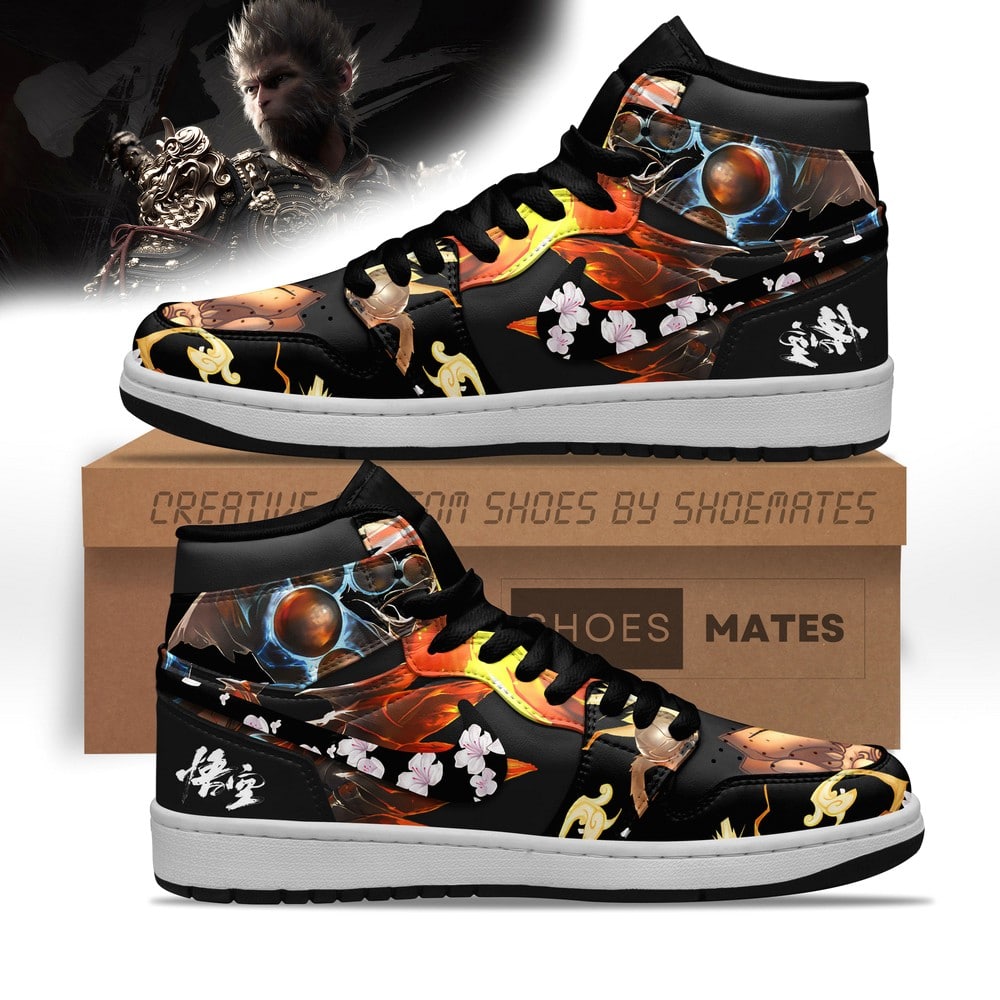 Black Myth Wukong AJ1 High Top Shoes