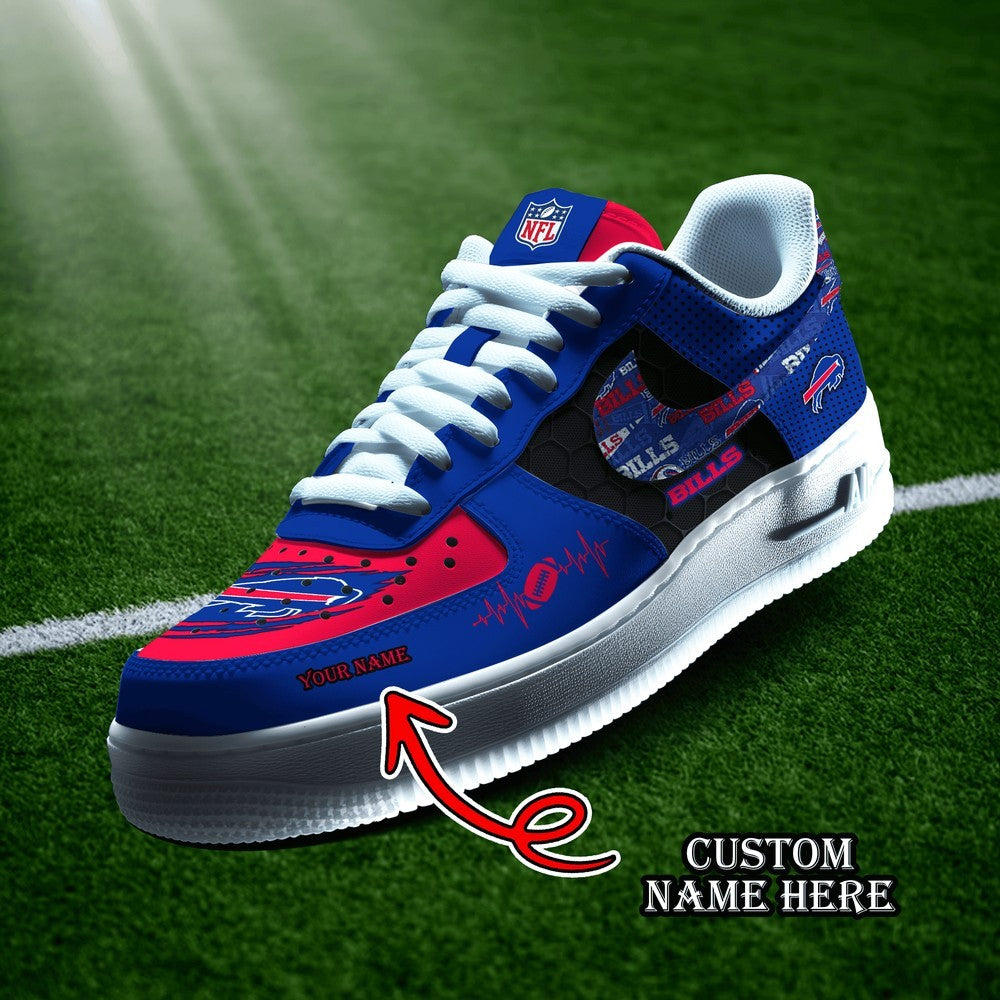 Buffalo Bills Personalized Version 11 AF1 Shoes