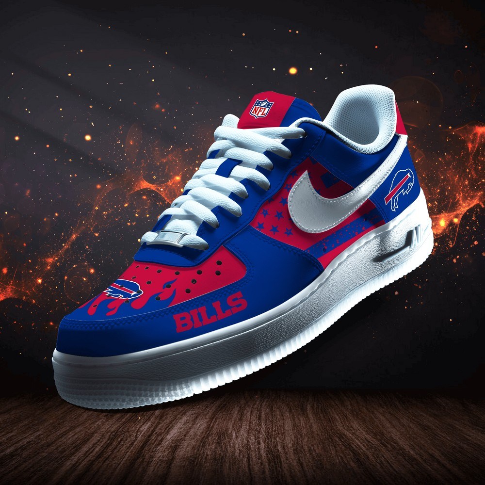 Buffalo Bills Personalized Version 12 AF1 Shoes