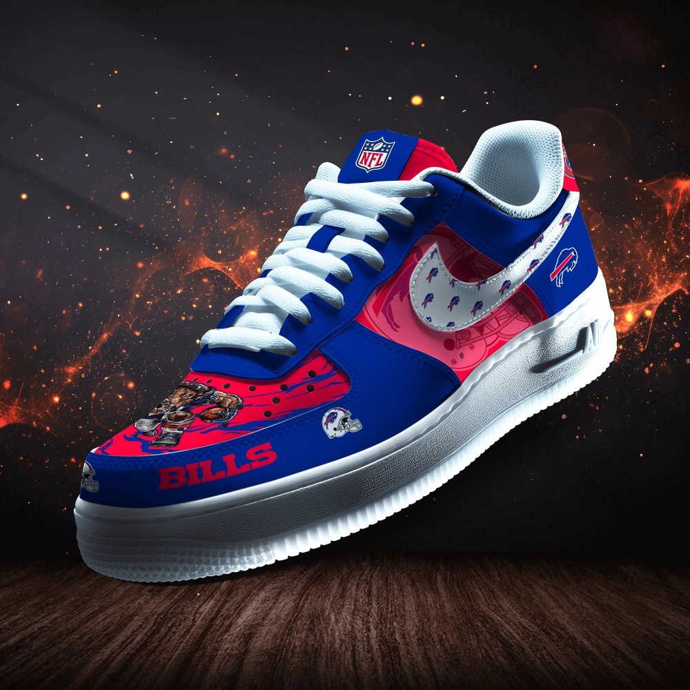 Buffalo Bills Personalized Version 7 AF1 Shoes