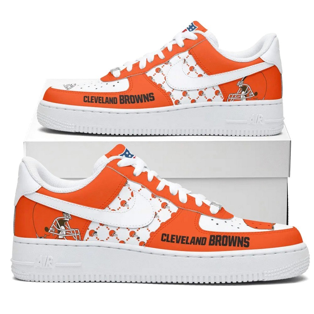 Cleveland Browns Personalized AF1 Shoes