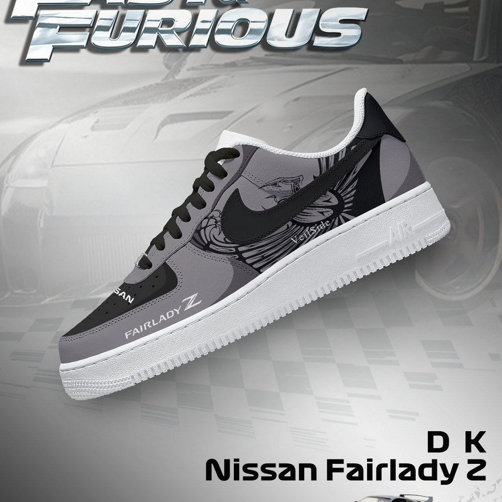 D. K. Fairlady Z Fast and Furious AF1 Shoes