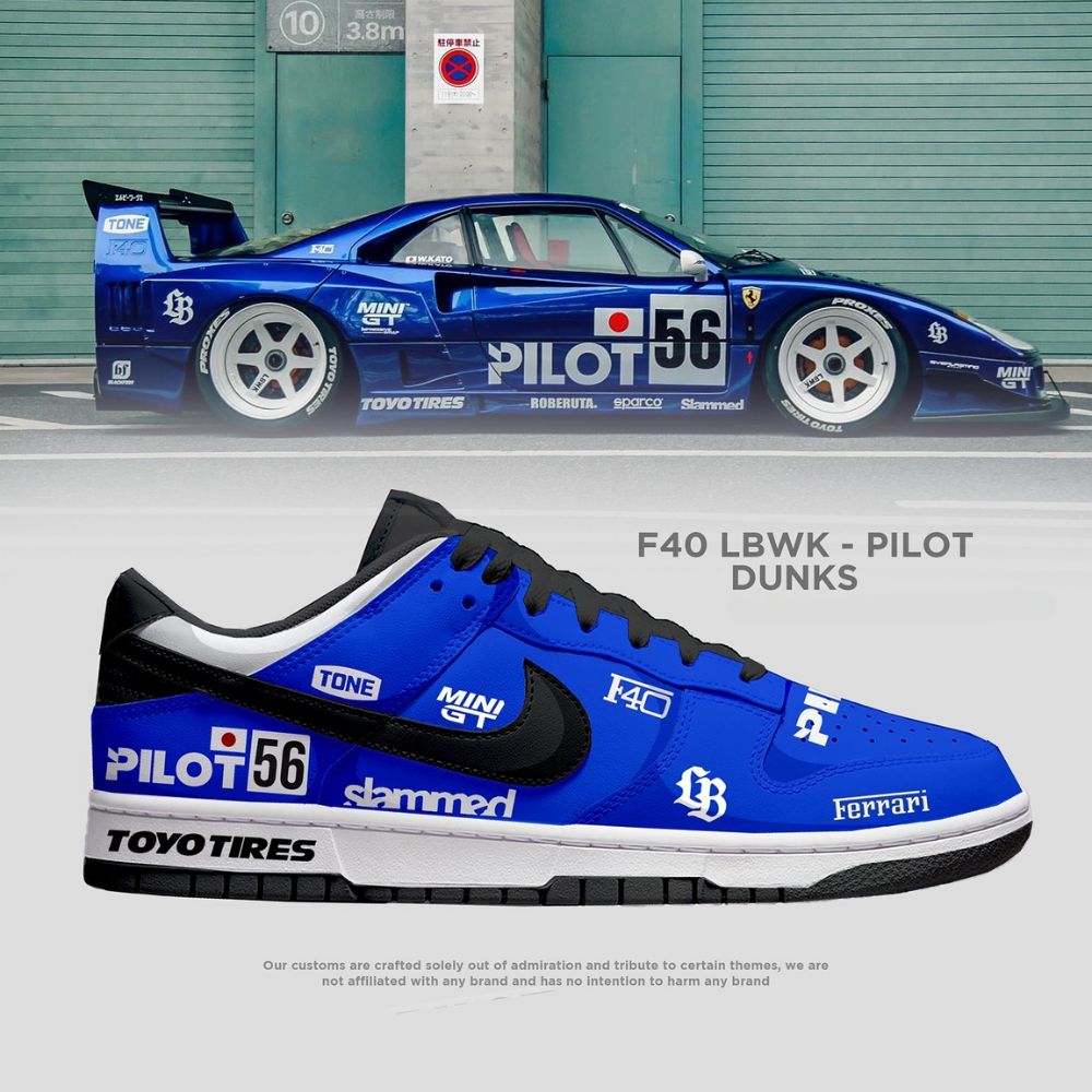 F40 Pilot Liberty Walk Dunk Shoes