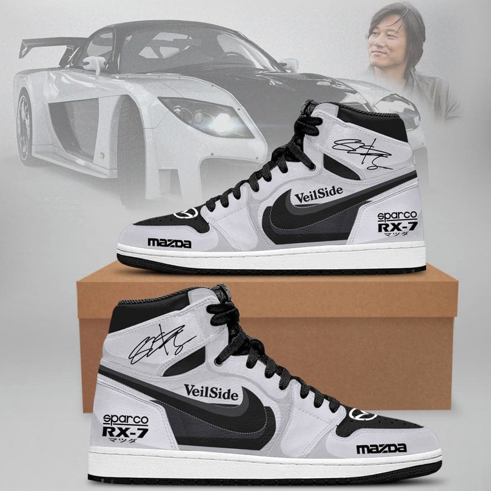 Fast and Furious Air Jordan 1 High Top Shoes SMFAFA6