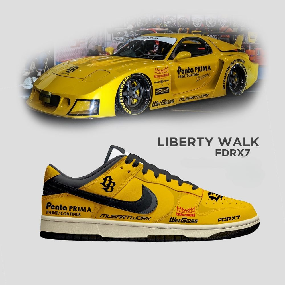 FD RX7 Liberty Walk Dunk Shoes