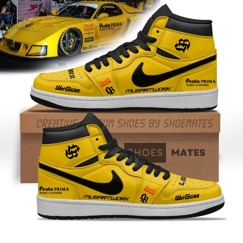 FD RX7 Liberty Walk AJ1 High Top Shoes