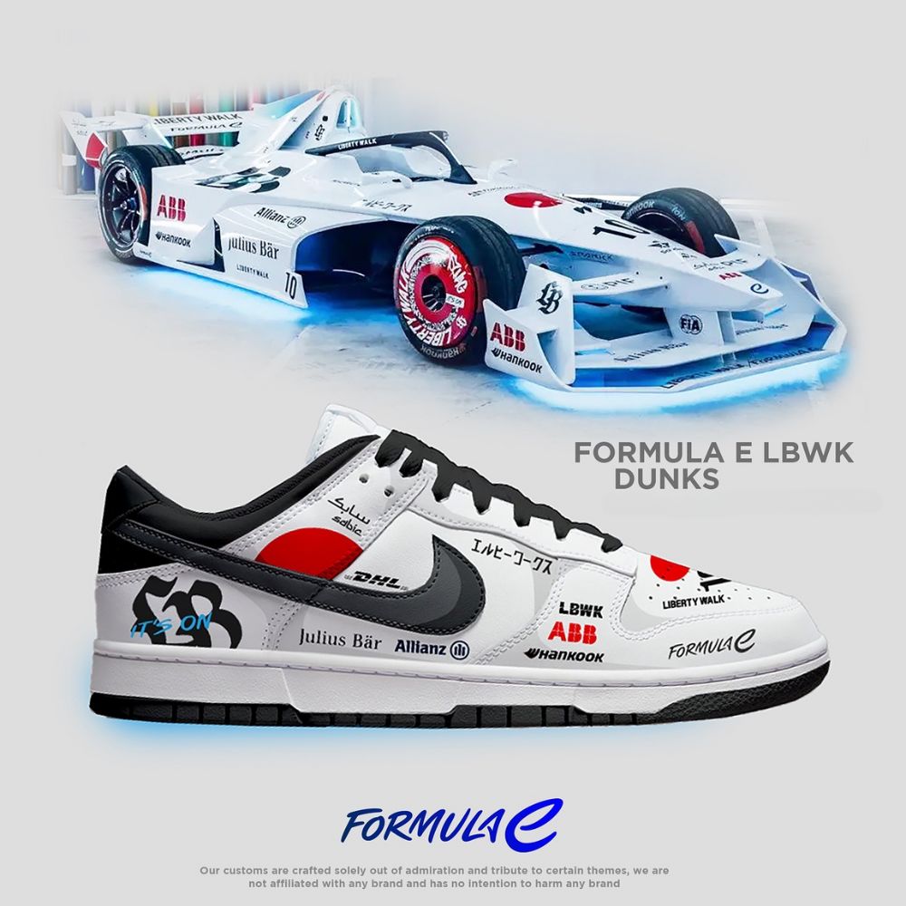 Formula E Liberty Walk Dunk Shoes
