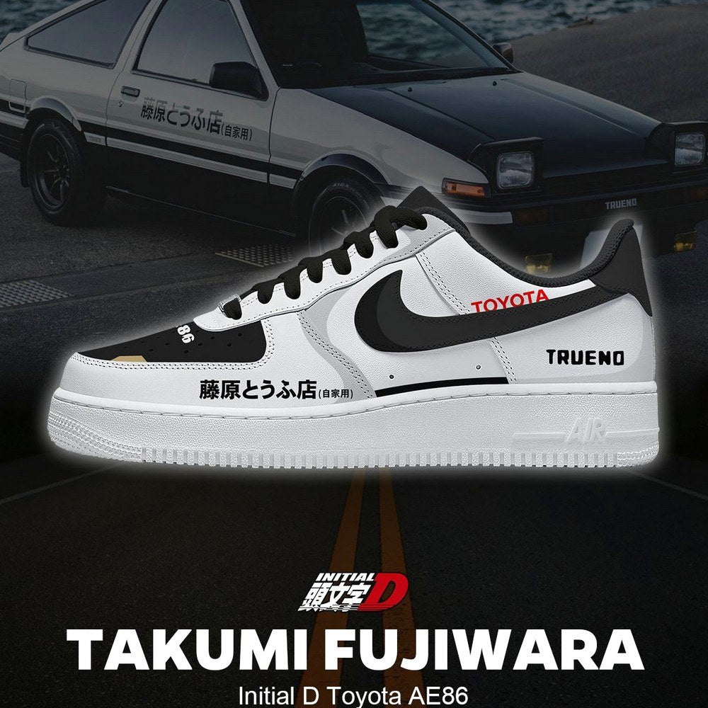 Fujiwara's AE86 AF1 Shoes