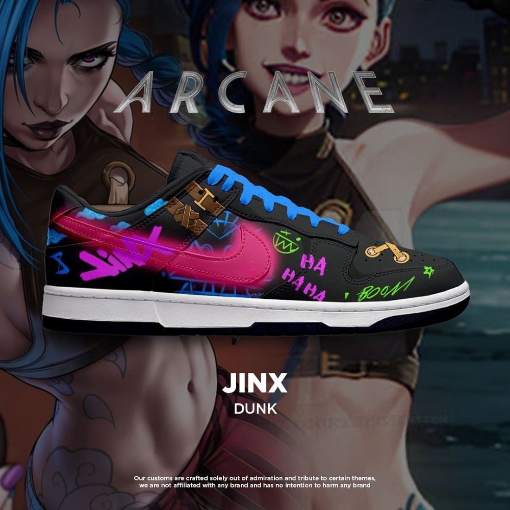 Jinx Arcane SBD Shoes