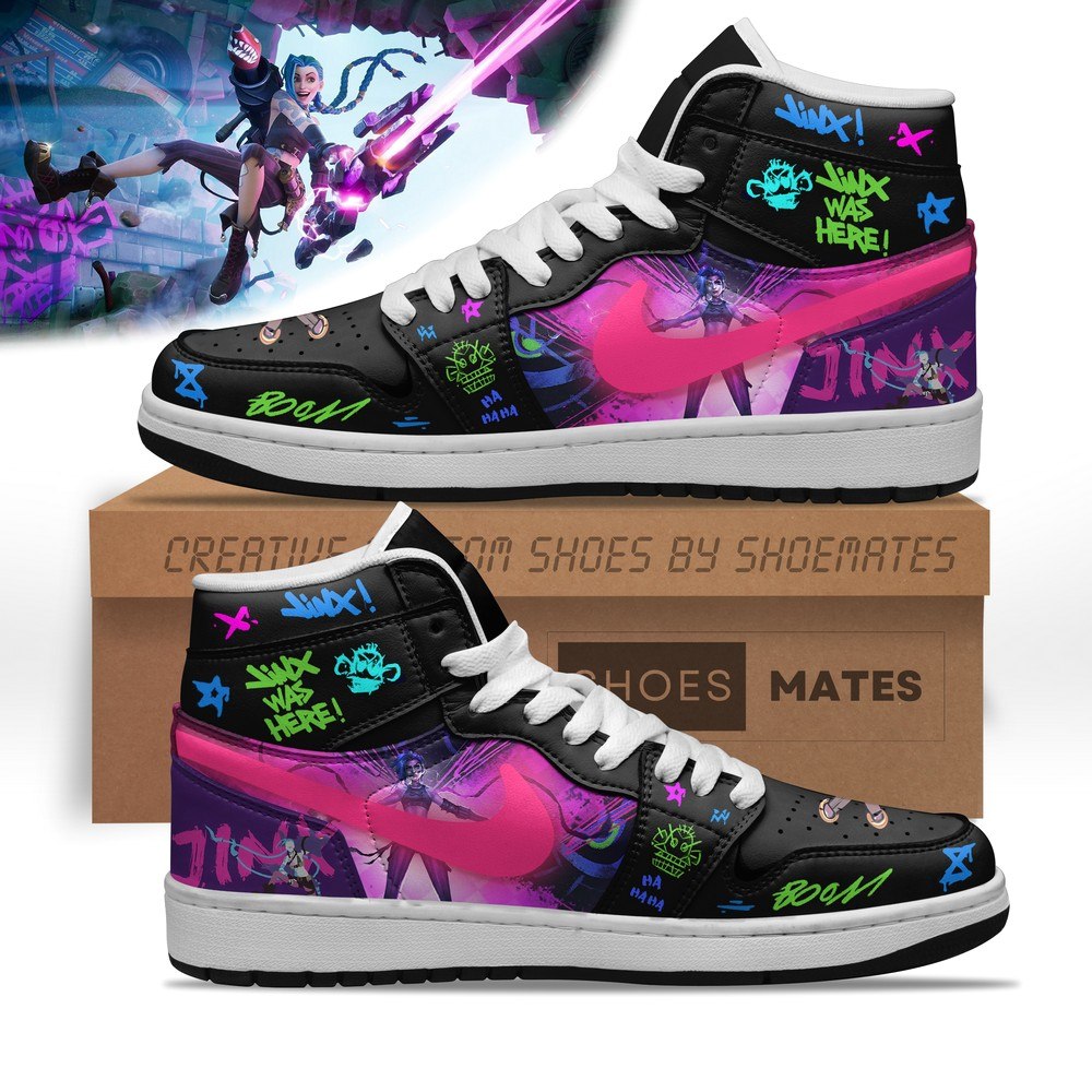 Jinx Arcane AJ1 High Top Shoes
