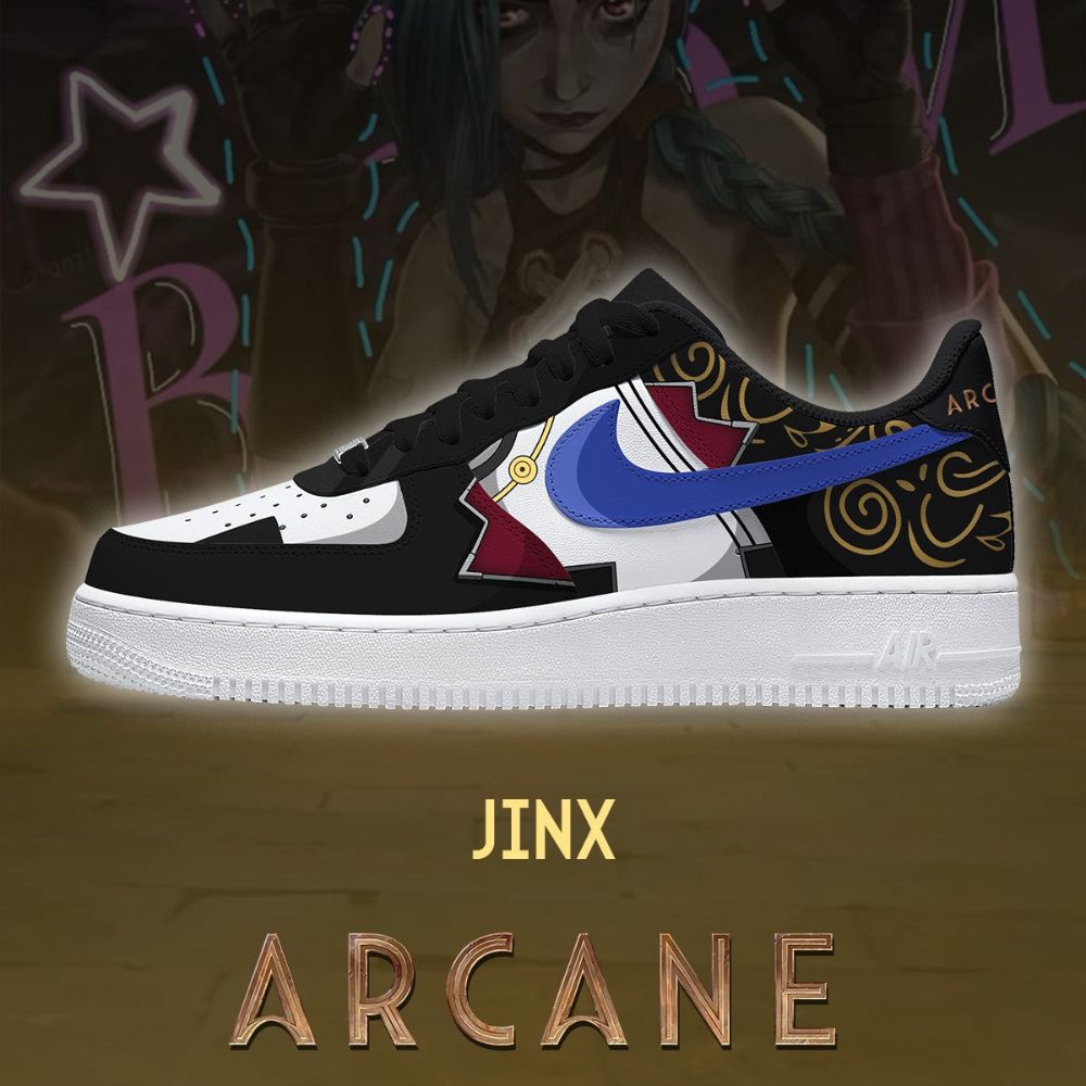 Jinx Version 2 Arcane AF1 Shoes