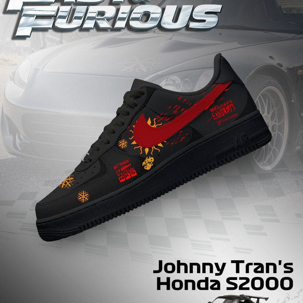 Johnny Tran's S2000 Fast and Furious AF1 Shoes