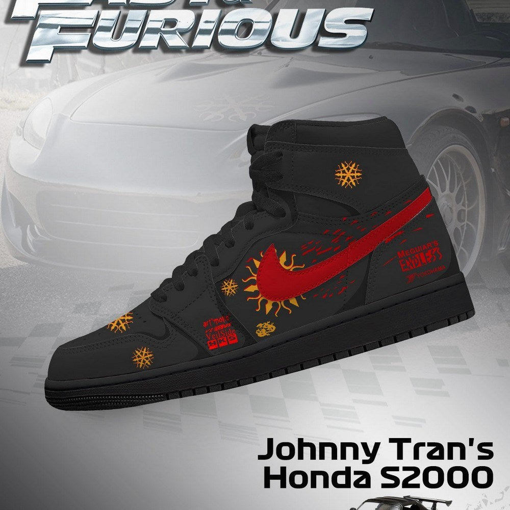 Johnny Tran's S2000 V.1 Fast and Furious High Top Shoes
