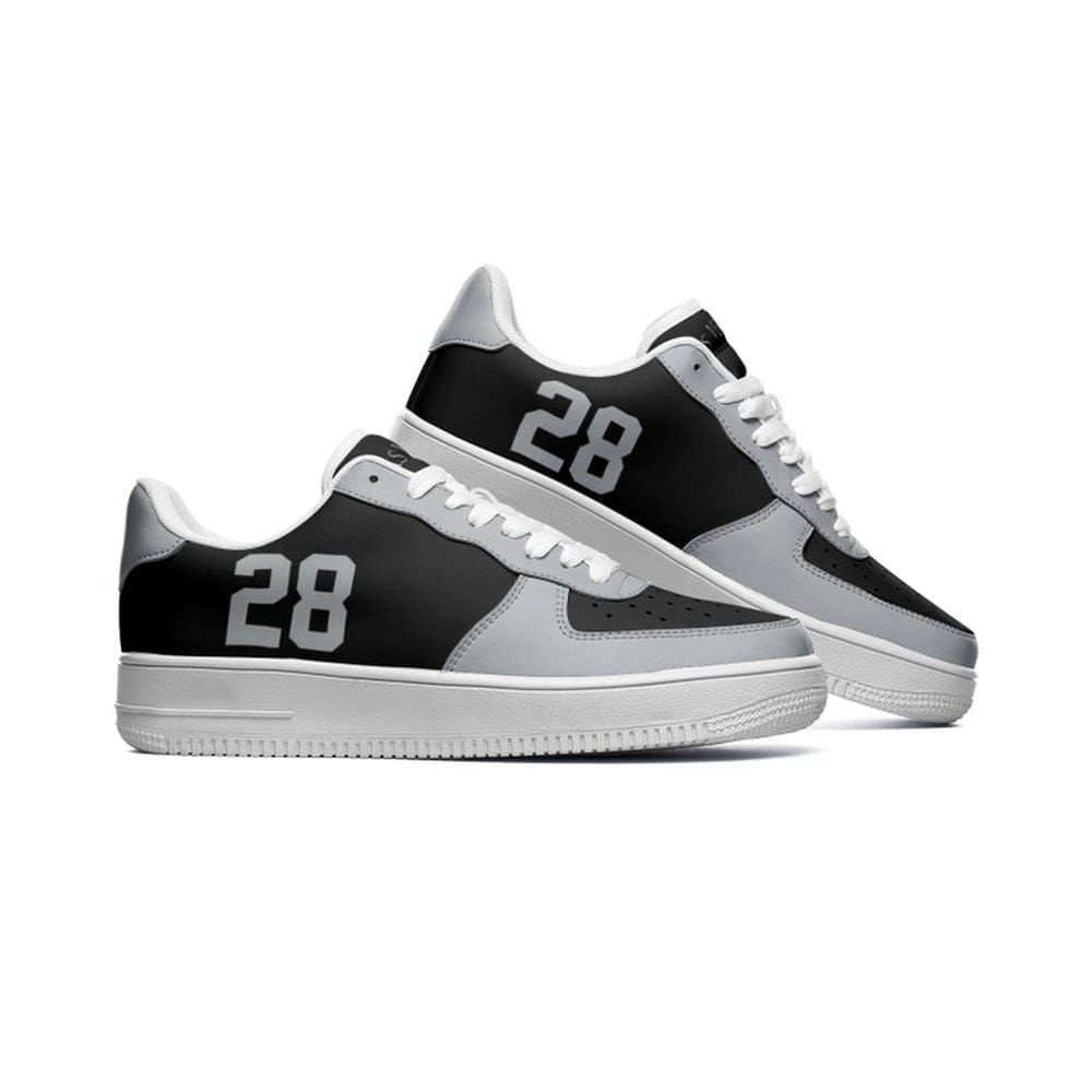 Las Vegas Raiders Flag NAF Shoes