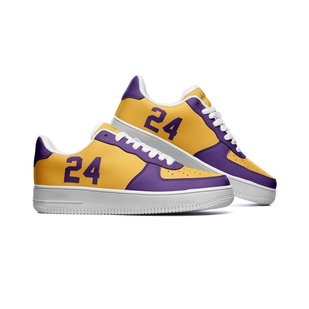 Los Angeles Lakers Flag NAF Shoes