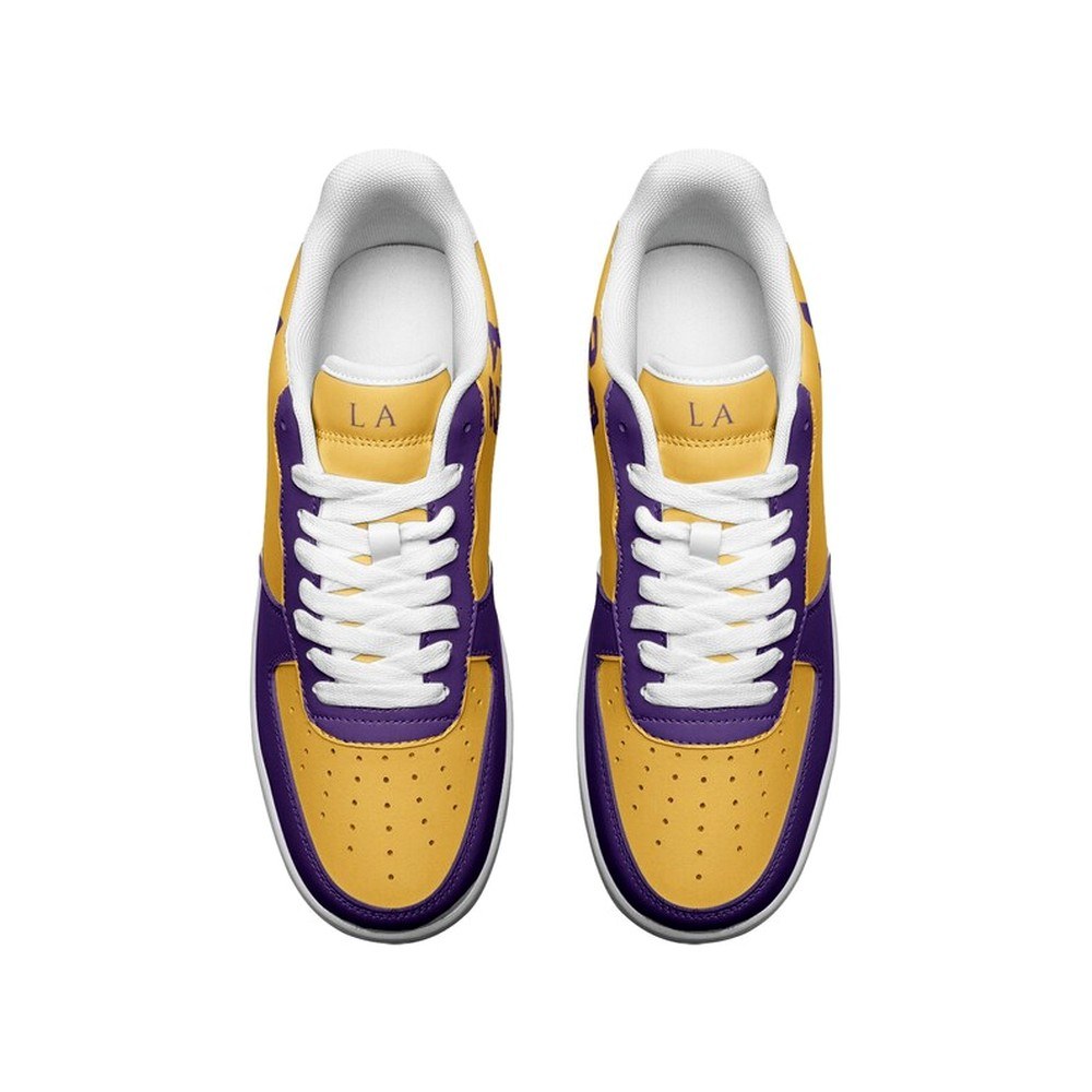 Los Angeles Lakers Flag NAF Shoes