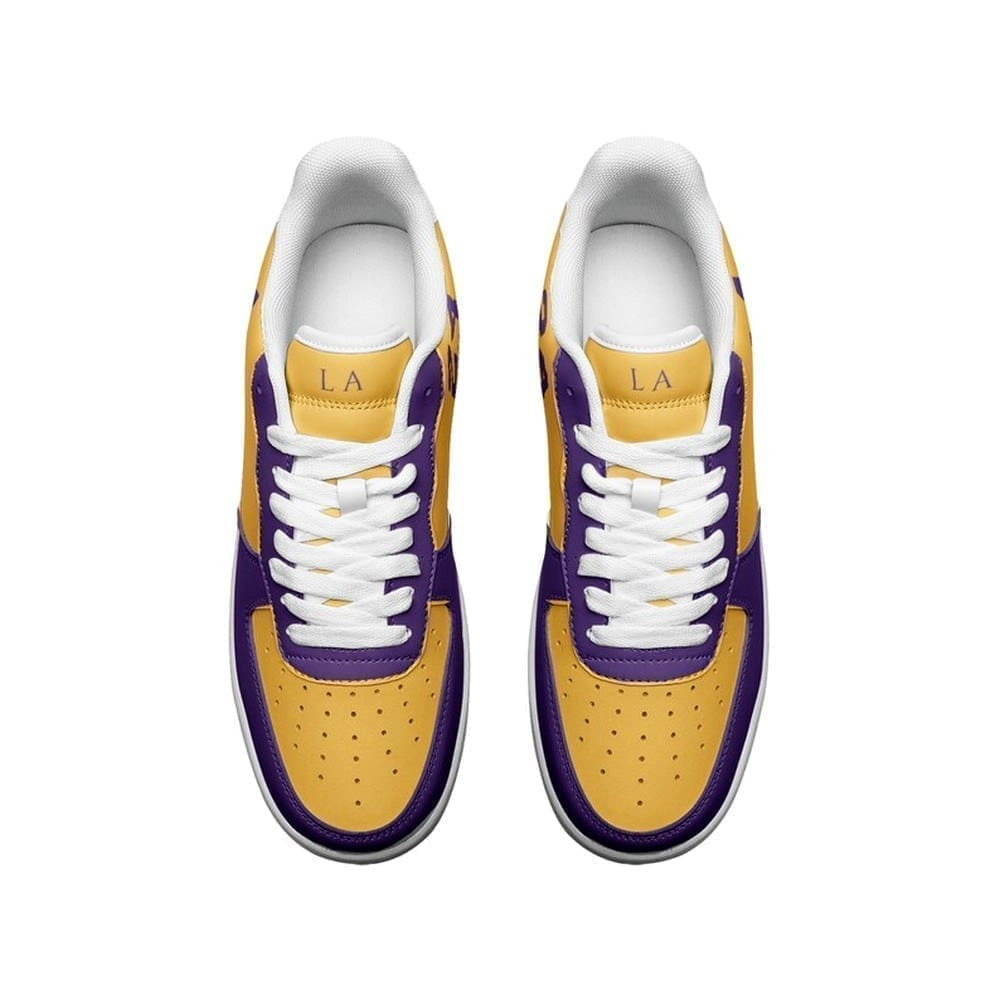 Los Angeles Lakers Flag NAF Shoes