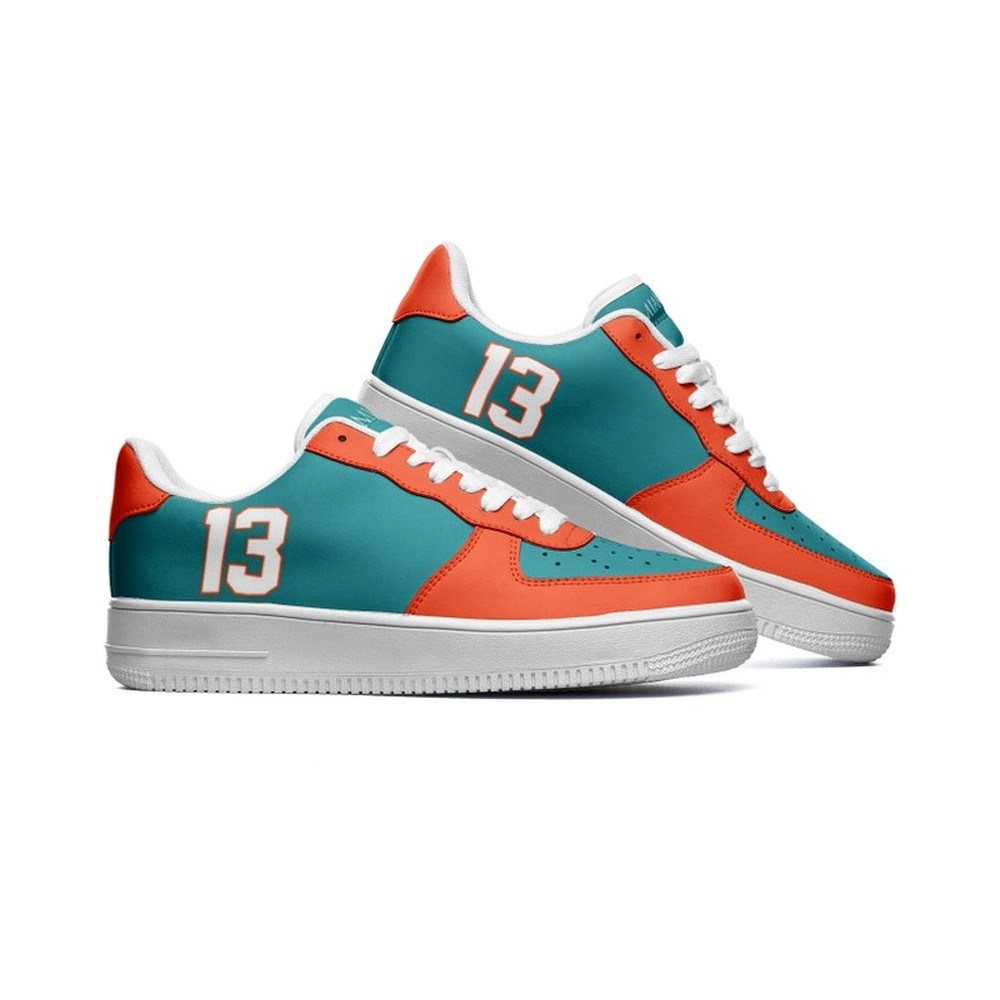 Miami Dolphins Flag NAF Shoes