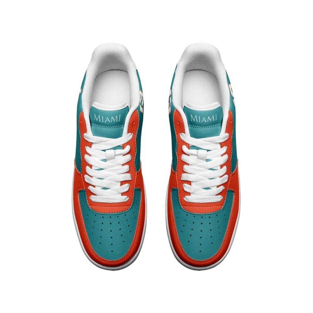 Miami Dolphins Flag NAF Shoes