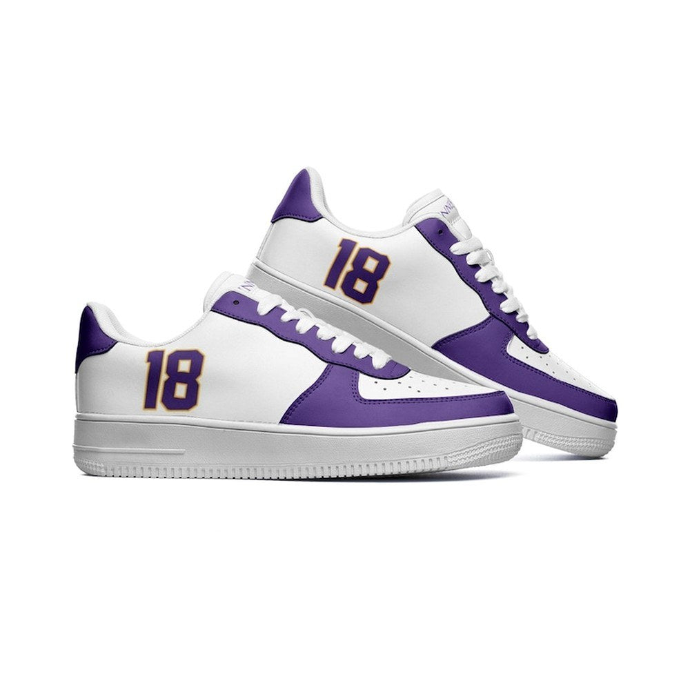Minnesota Vikings Flag NAF Shoes