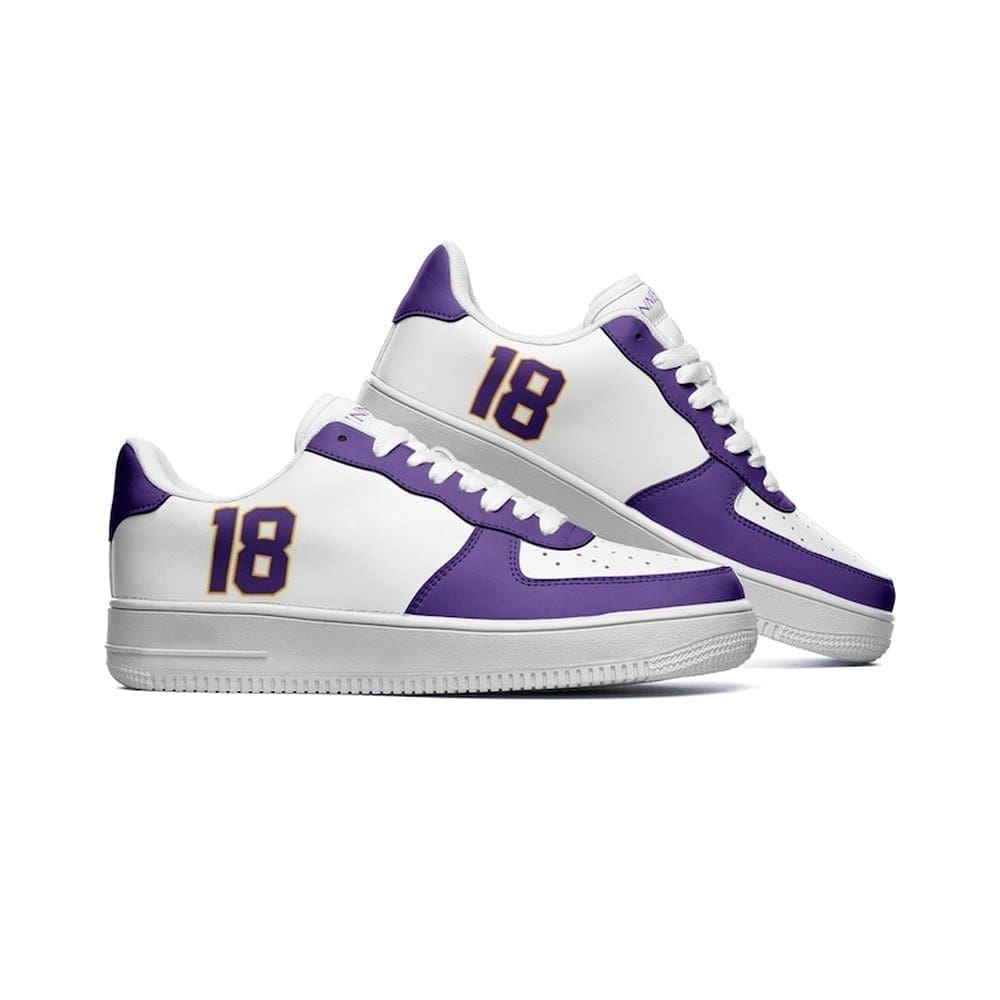 Minnesota Vikings Flag NAF Shoes