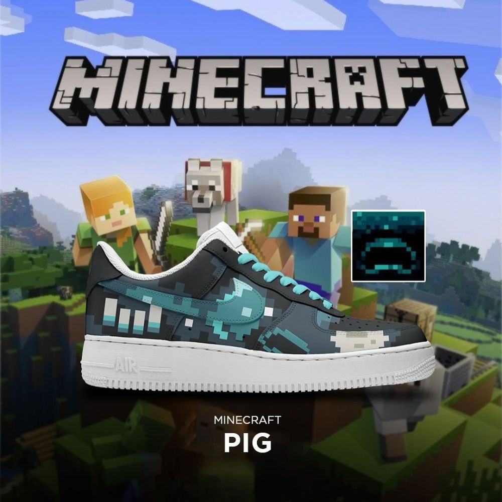 Pig V.2 Mine Craft Low Top Shoes