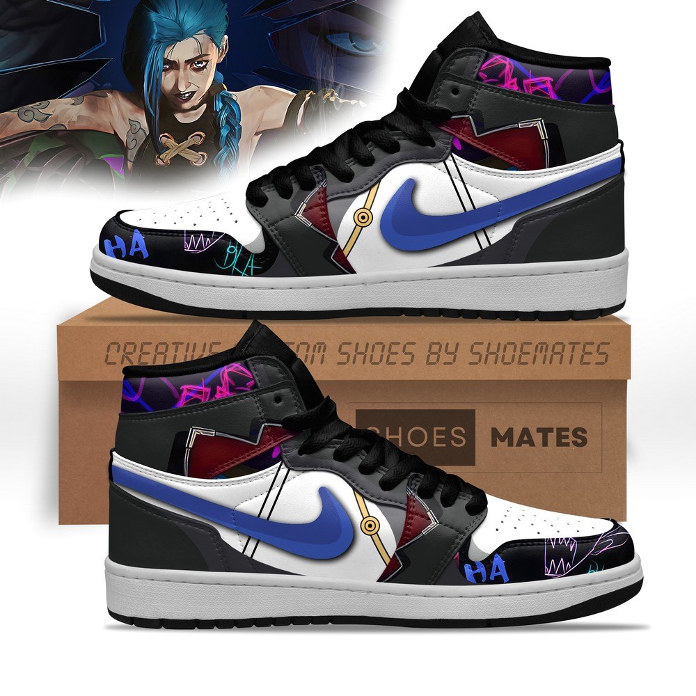 Powder Jinx Arcane AJ1 High Top Shoes