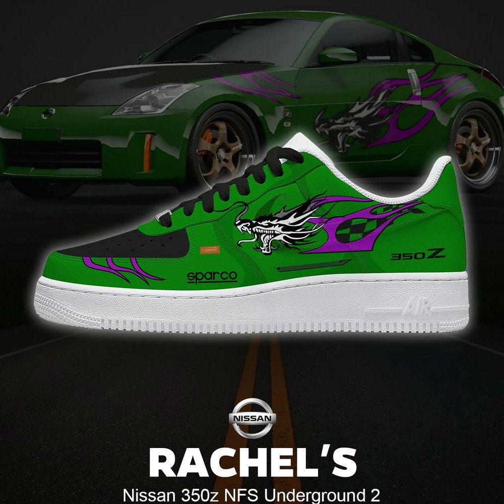 Rachel's 350z Underground 2 AF1 Shoes