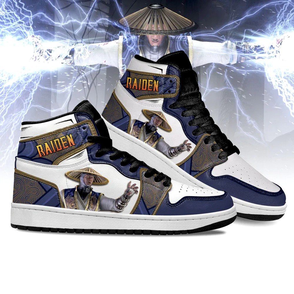 Raiden Mortal Kombat Version 3 AJ1 High Top Shoes