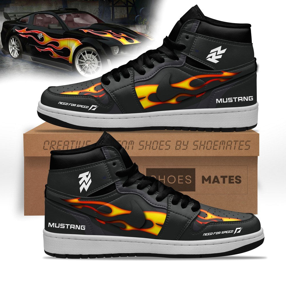 Razor Mustang AJ1 High Top Shoes