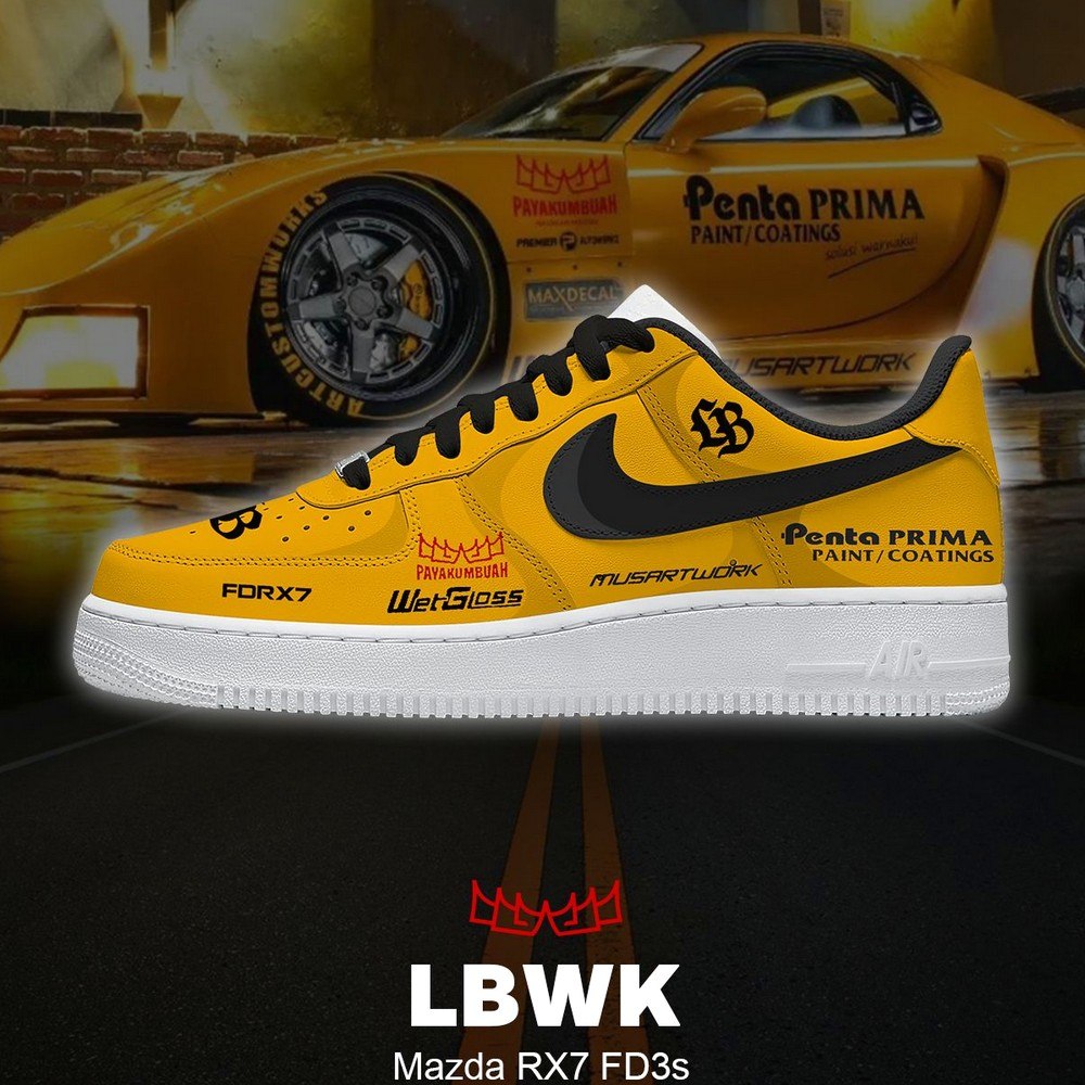 RX7 FD3s AF1 Shoes