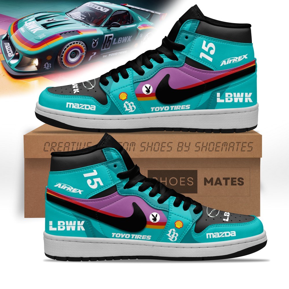 RX7 Liberty Walk AJ1 High Top Shoes
