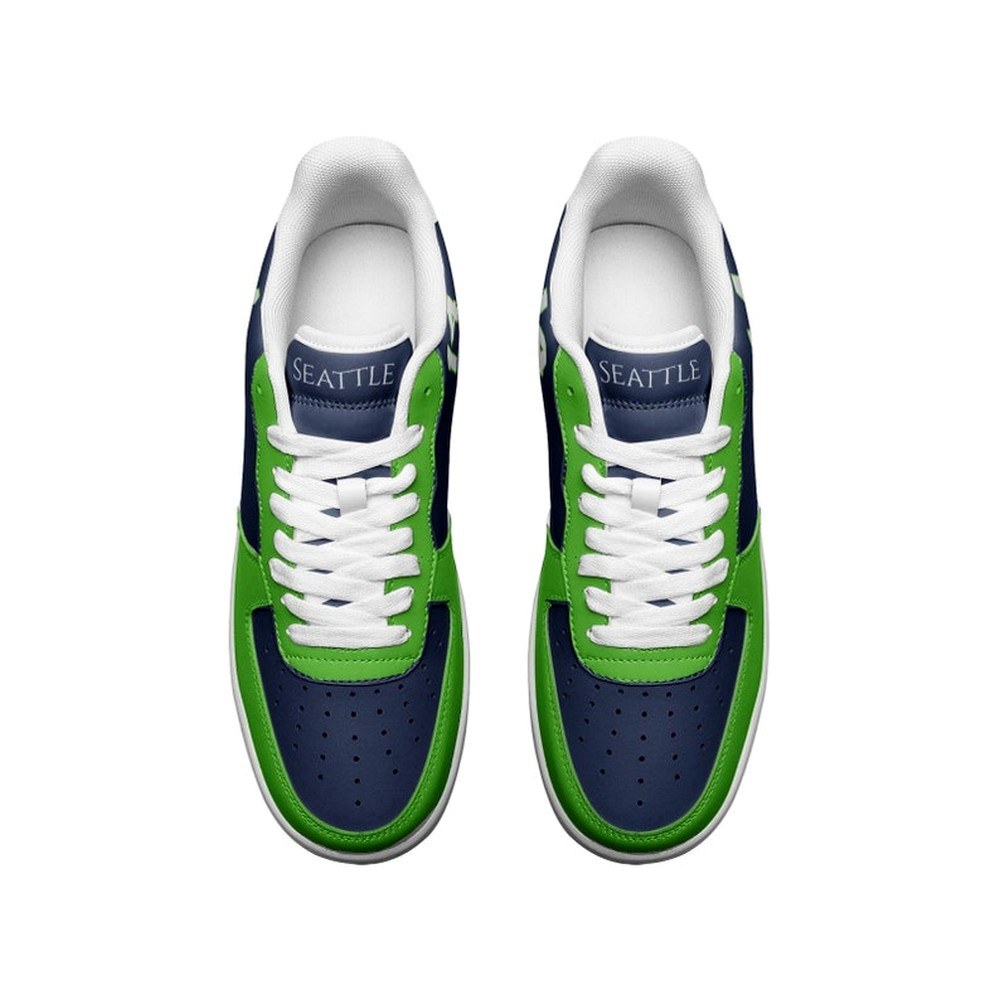 Seattle Seahawks Flag NAF Shoes