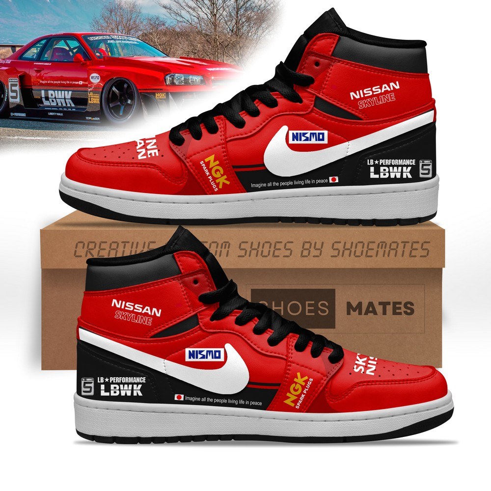Skyline Liberty Walk AJ1 High Top Shoes