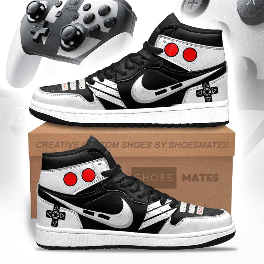 Switch Game Controler Nitendo AJ1 High Top Shoes