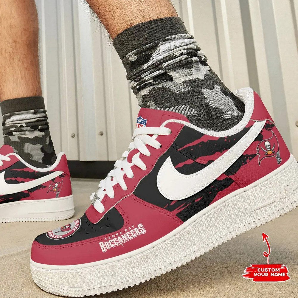 Tampa Bay Buccaneers Personalized Version 9 AF1 Shoes
